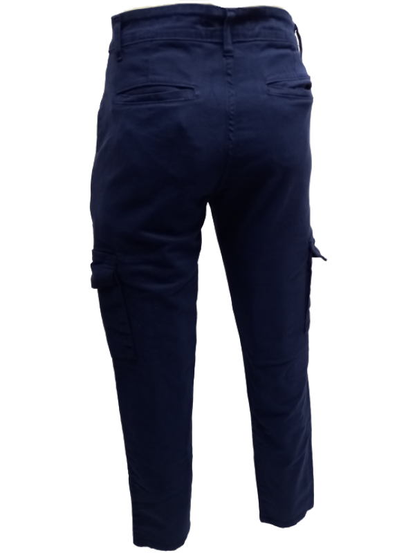 CALÇA CARGO MASCULINA LA FRONTEIRA AZUL MARINHO