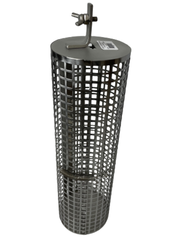 GRELHA GAIOLA ESPETO PARA CORAÇÃO EM INOX