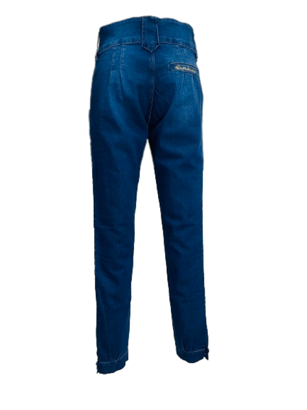 BOMBACHA QUERÊNCIA FEMININA FAVO JEANS AZUL TAM. 36 AO 46
