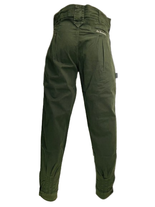 BOMBACHA LA JINETEADA MASCULINA TRADICIONAL LISA VERDE TAM. 38 AO 52