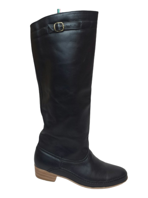 BOTA MARINEZ PONTEADO PRETO