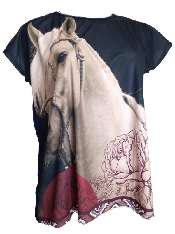 BLUSA NAÇÃO CAMPEIRA AZUL