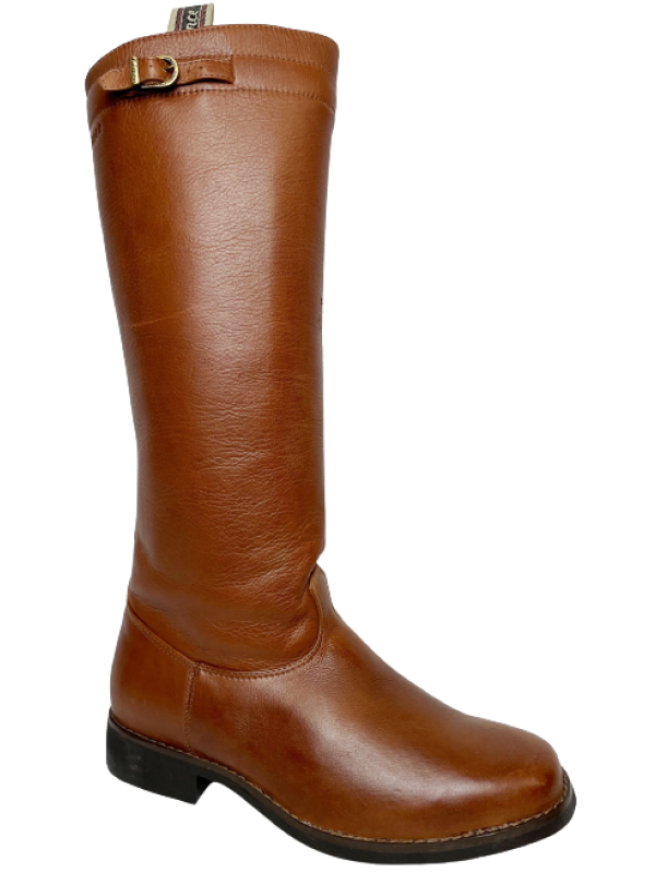 BOTA LINCE MASCULINA REF. 68 COURO CROMO HIDROFUGADO LATEGO CEDRO CANO SEMI DURO TAM. 39 AO 43