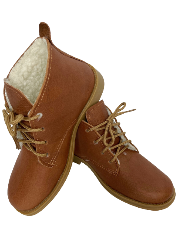 BOTINA VIAL UNISEX COURO GRAXO COM LÃ REF. 1171.0.1.3 TAM. 36 AO 43