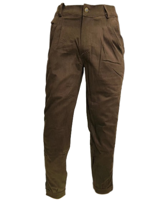 BOMBACHA GAÚCHO MASCULINA PAMPEIRO LISA MARROM TAM. 38 AO 52