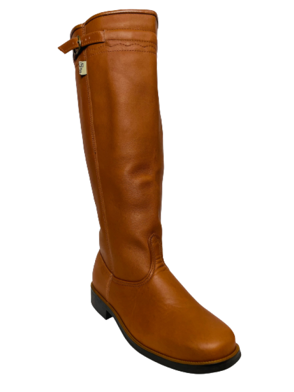 BOTA CRIOULA MASCULINA COURO CARAMELO TAM. 35 AO 44