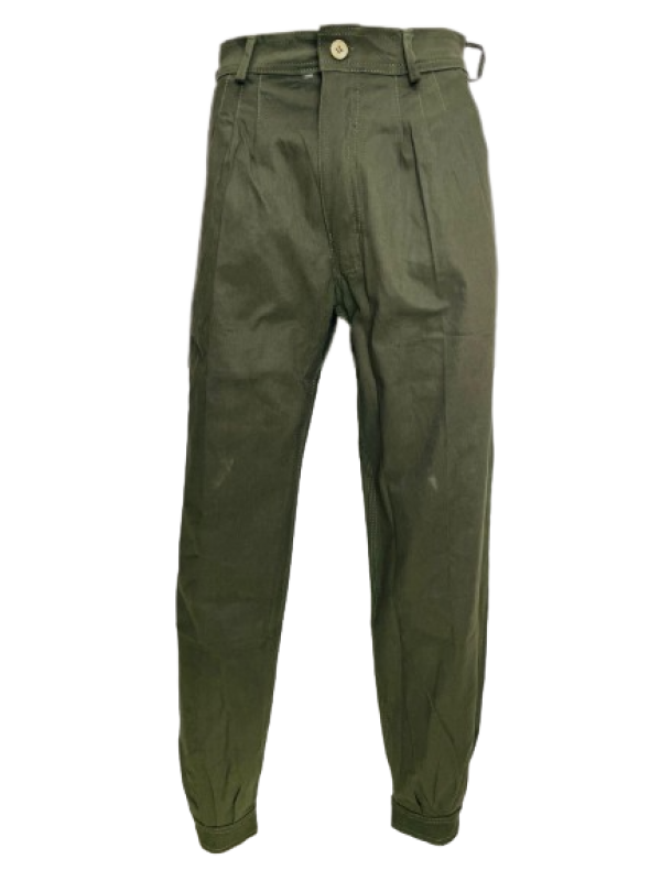 BOMBACHA LA CAMPEIRA MASCULINA PAMPEANA ELASTANO LISA VERDE TAM. 38 AO 50