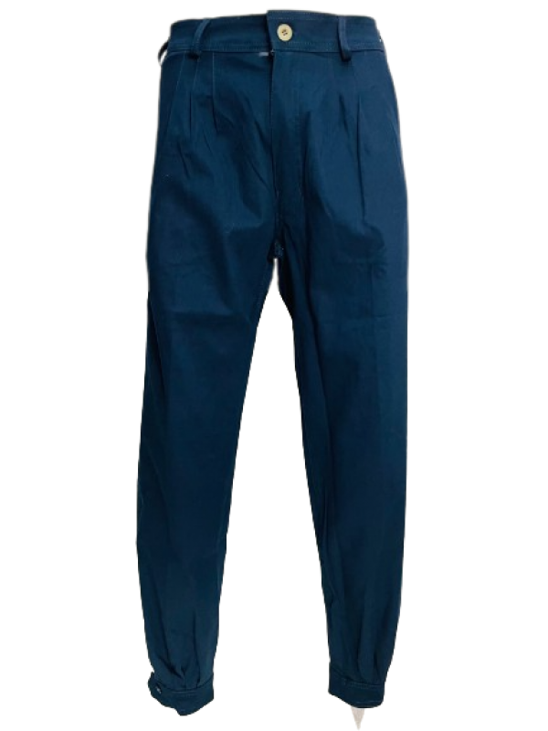 BOMBACHA LA CAMPEIRA MASCULINA PAMPEANA ELASTANO LISA AZUL MARINHO TAM. 40 AO 50