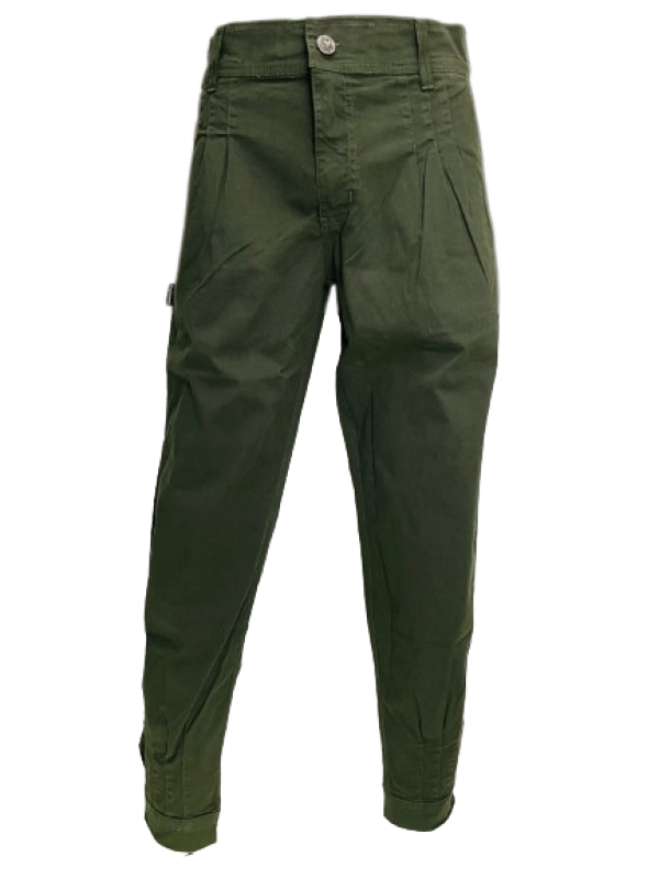 BOMBACHA LA JINETEADA MASCULINA TRADICIONAL LISA VERDE TAM. 38 AO 52