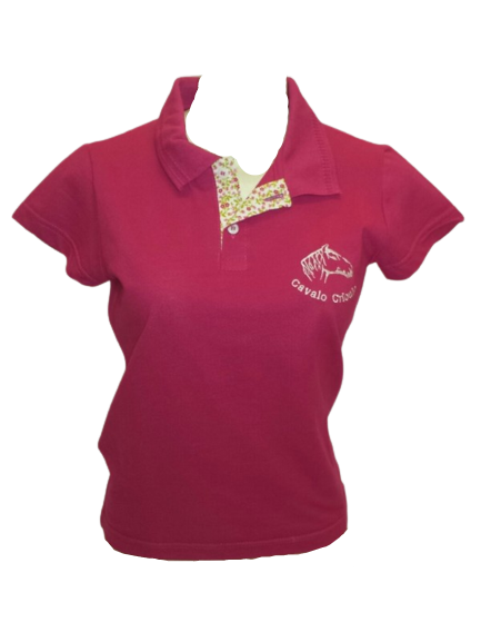 POLO LA FRONTERA FEMININA CAVALO CRIOULO PINK