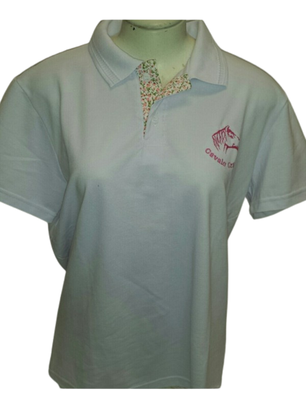 POLO LA FRONTERA FEMININA CAVALO CRIOULO BRANCA