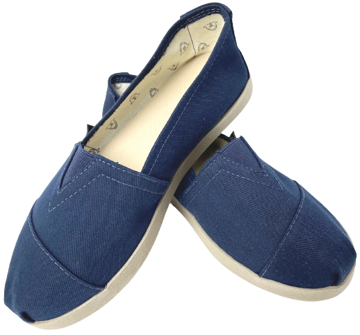 ALPARGATA PATRIA PAMPA 229 UNISEX AZUL MARINHO SOLADO BORRACHA TAM. 34 AO 44