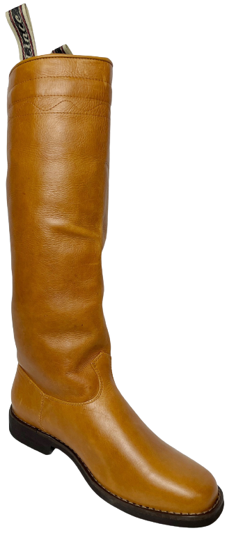 BOTA LINCE MASCULINA REF. 89 COURO CROMO GRAXO CONHAQUE TAM. 39 AO 43