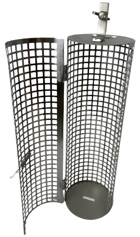 GRELHA GAIOLA ESPETO PARA CORAÇÃO EM INOX