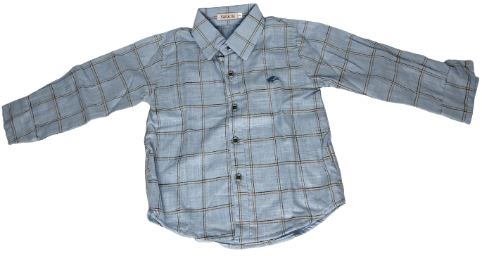CAMISA SANTACRIA BEBÊ MENINO TAM. 00 AO 06