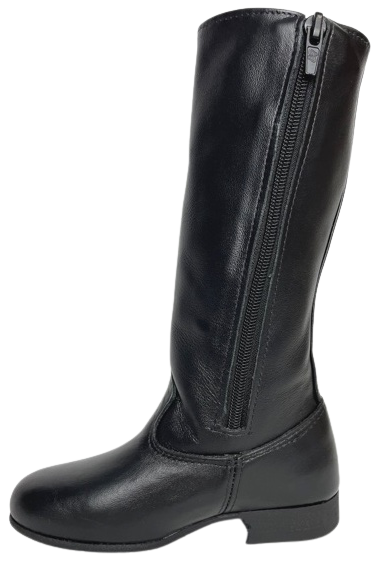 BOTA SIMAR 707 INFANTIL COURO PRETO TAM. 24 AO 30